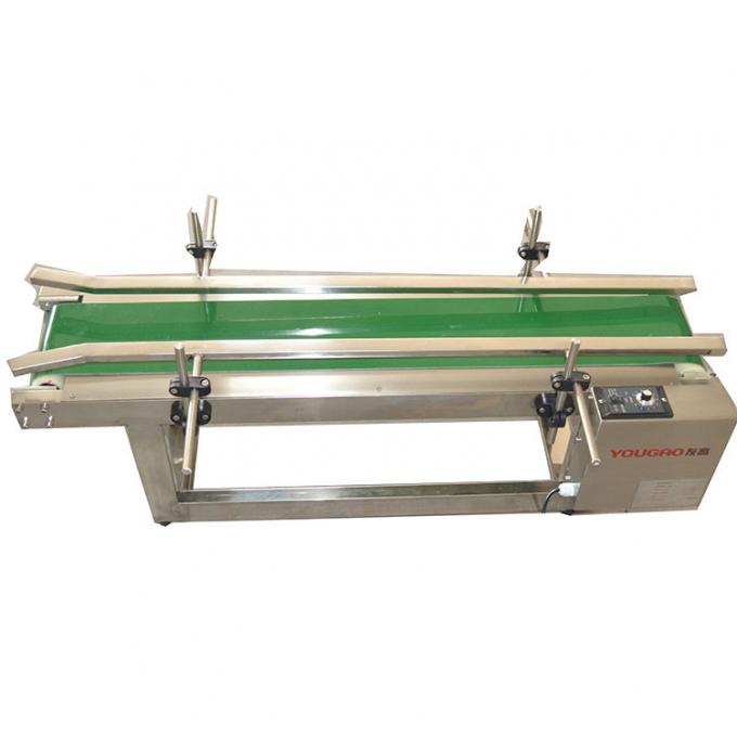 120W 800 * 300 * 300mm Coding Laser Inkjet Conveyor 0
