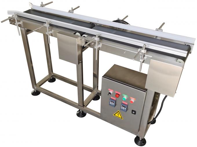 25m/min Injet printer coding conveyor Electronic speed regulation 0