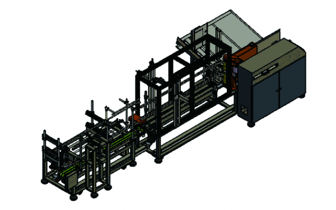 Tự động từ chối mã hóa Carton Feeder Máy với Label 0