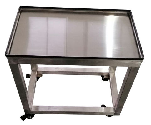 4 bánh máy in CIJ di động nhẹ bàn để mã hóa
