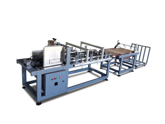 CE 300W Máy truyền hộp đựng carton với thiết bị nhận