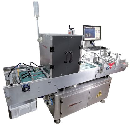 Hệ thống xác minh in ấn kiểm tra mã tần số biến đổi với bộ cấp độ ma sát