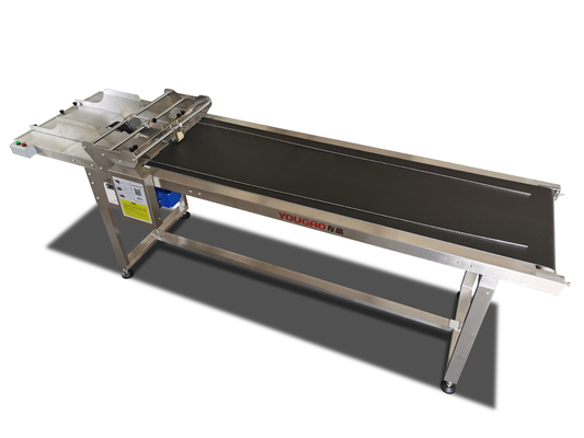 Tần số biến đổi 2200mm Stainless Steel Long Friction Feeder Machine